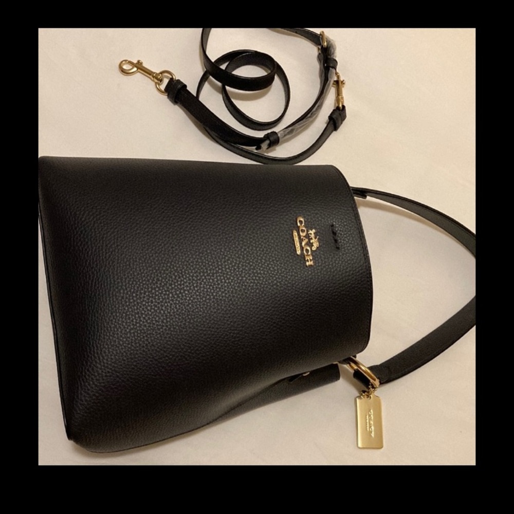 Coach Small Town Crossbody Bucket Bag with new* crossbody strap